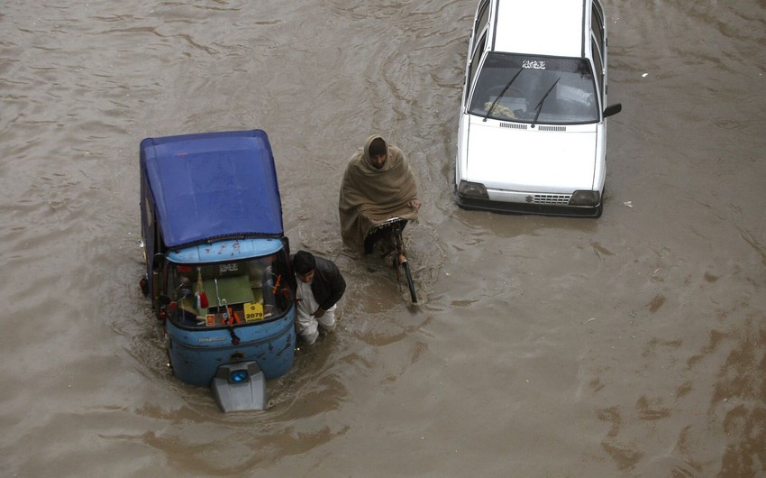 Pakistanda leysan nəticəsində ölənlərin sayı 238 nəfərə yüksəlib