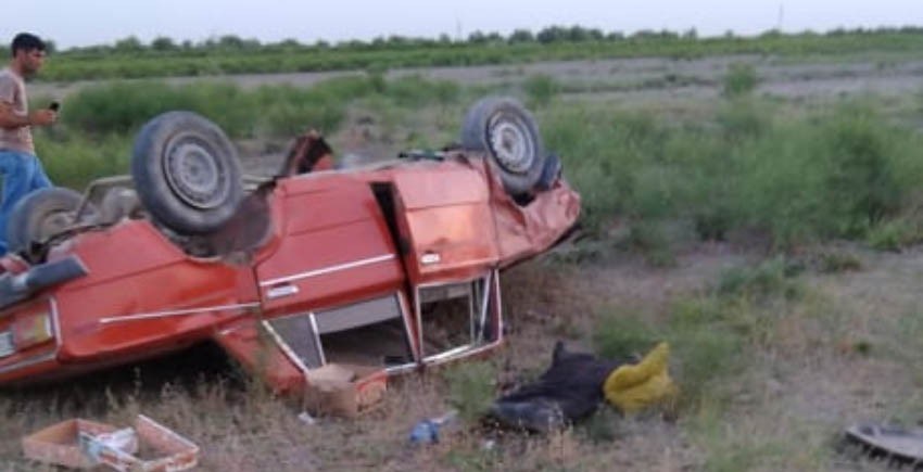 Kürdəmirdə ağır yol qəzası olub, ölən və yaralanan var