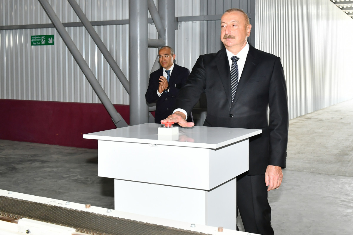 Prezident Sumqayıt Kimya Sənaye Parkında açılış və təməlqoyma mərasimlərində iştirak edib  - YENİLƏNİB