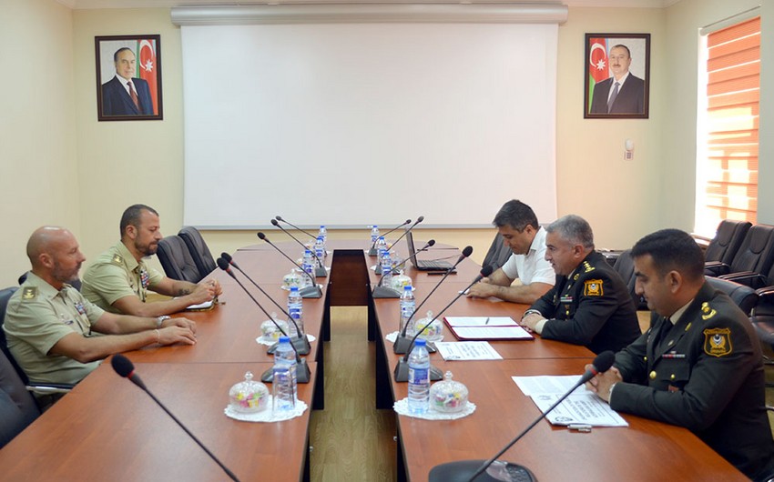 Azərbaycan və İtaliya hərbi ekspertlərinin görüşü keçirilib