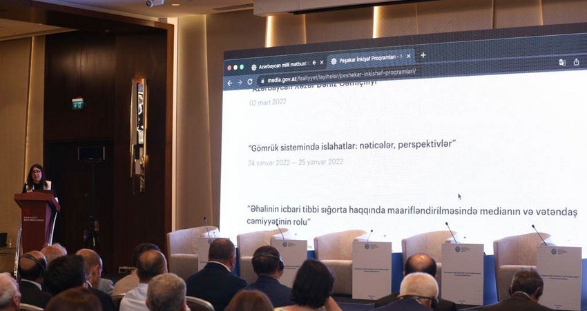 MEDİA-nın yenilənmiş veb-saytının təqdimatı olub