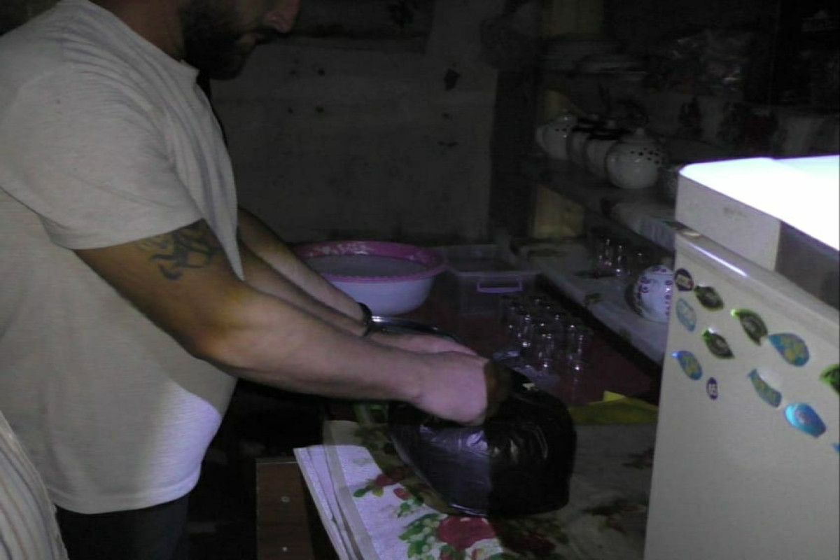 Kafedə narkotik gizlədən Zaqatala sakini saxlanılıb - FOTO
