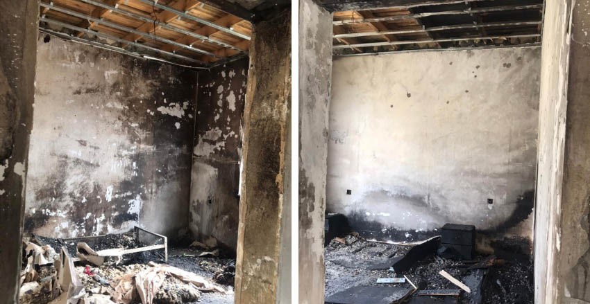 Bərdədə kişi arvadının evini yandırıb, azyaşlı qızını isə bıçaqlayıb