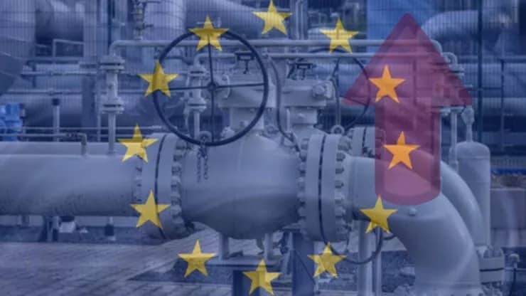 Avropada qazın qiyməti 10 faizdən çox artıb