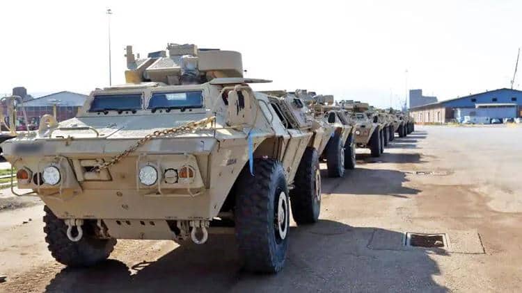 ABŞ Yunanıstana 90 zirehli maşın göndərdi