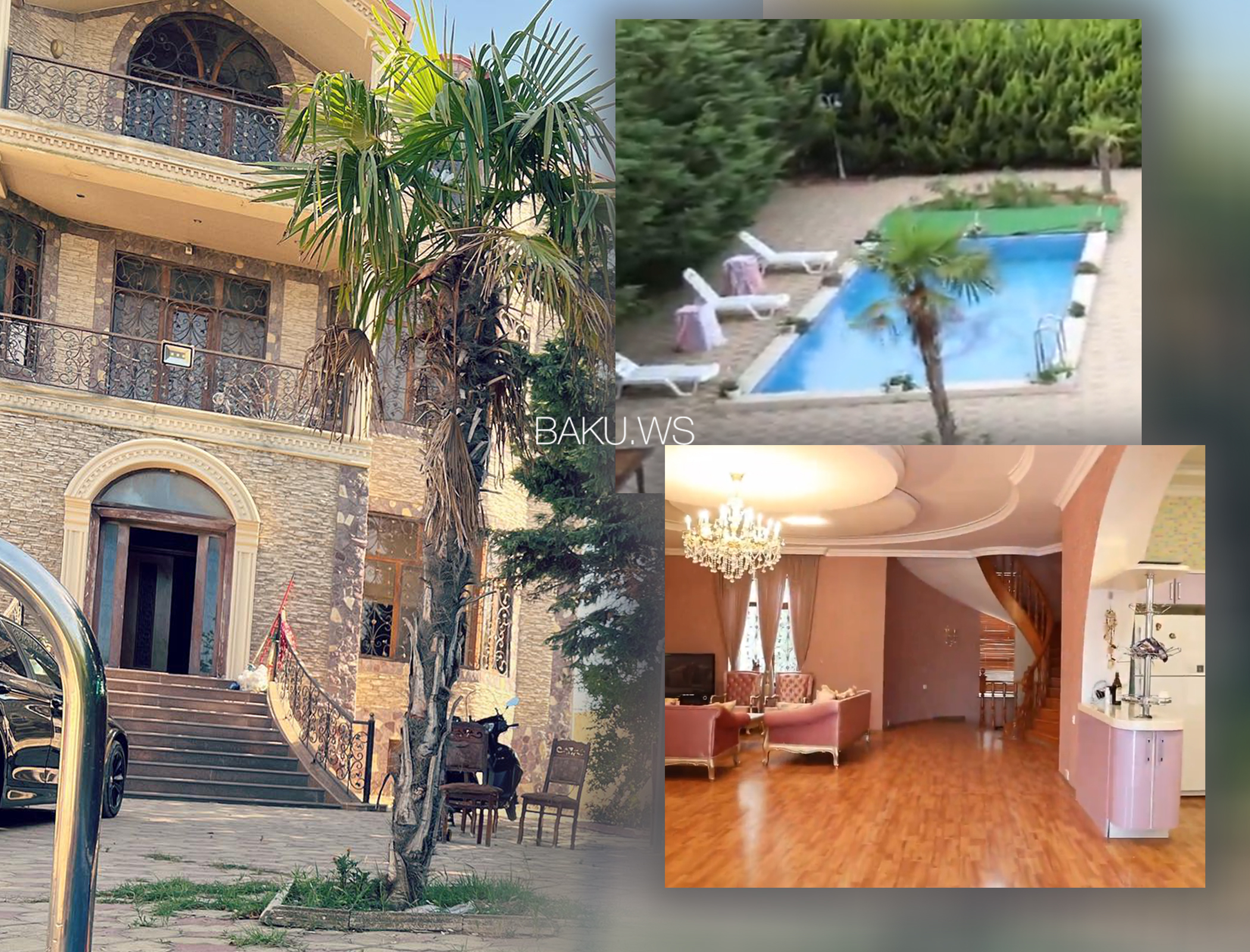 Xatirə İslamın satışa çıxardığı dəbdəbəli BAĞ EVİNİN GÖRÜNTÜLƏRİ - VİDEO