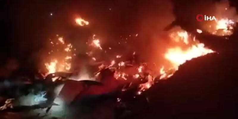 Döyüş təyyarəsi qəzaya uğradı: 2 ÖLÜ