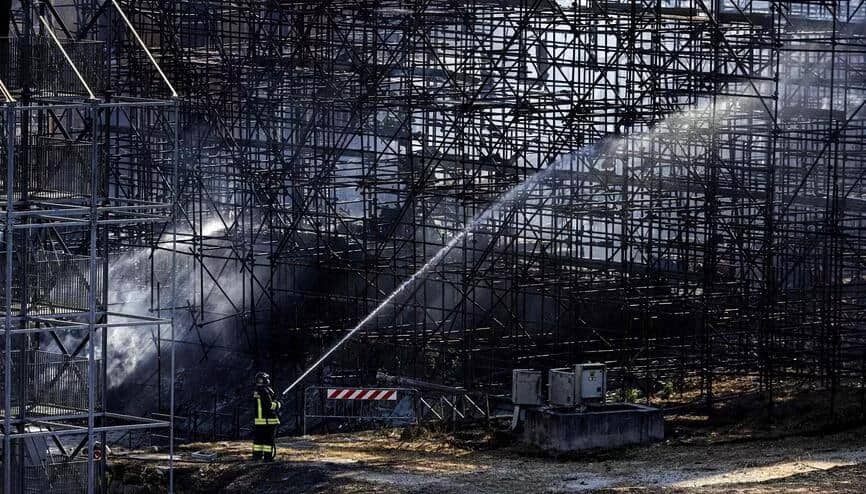 Məşhur kinostudiyada yanğın