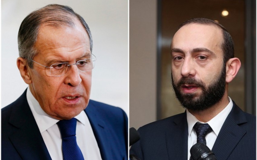 Lavrov və Mirzoyan Cənubi Qafqazda nəqliyyat əlaqələrinin açılmasını müzakirə edib