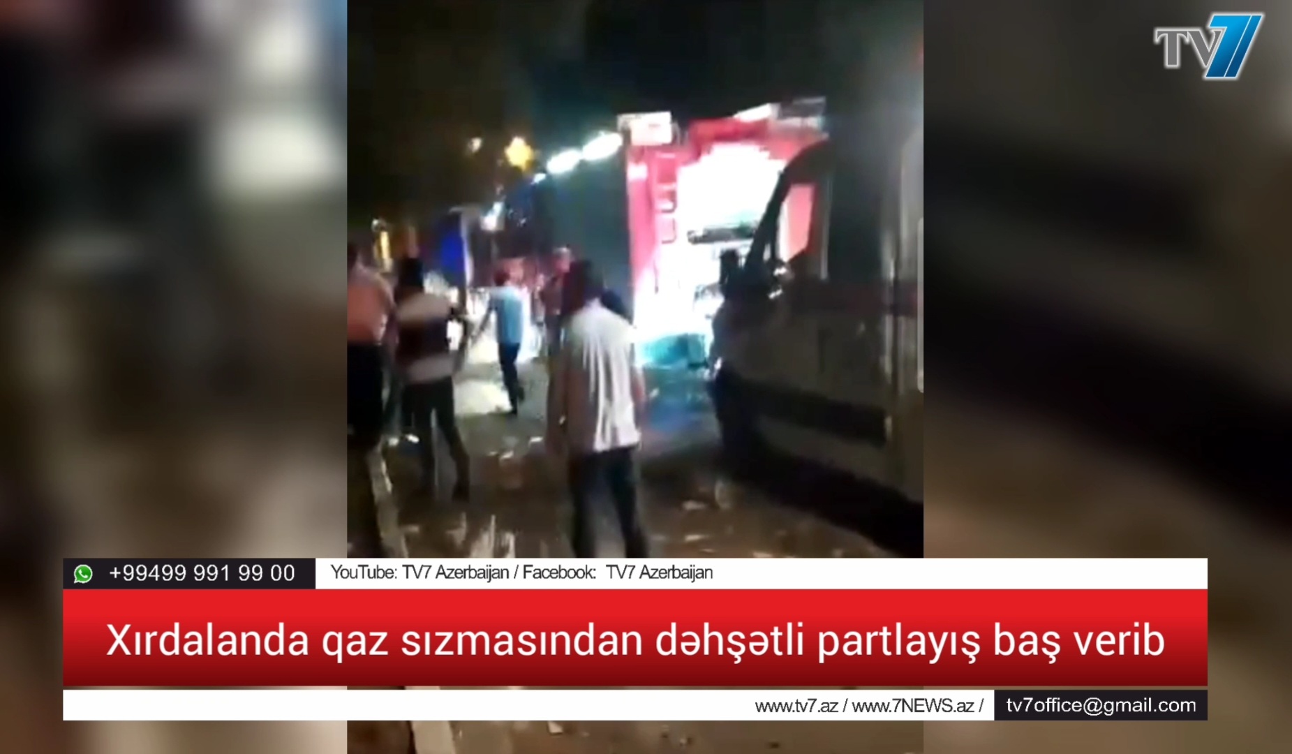 FHN Xırdalanda yaşayış binasındakı partlayışla bağlı məlumat yayıb- YENİLƏNİB + FOTO/VİDEO