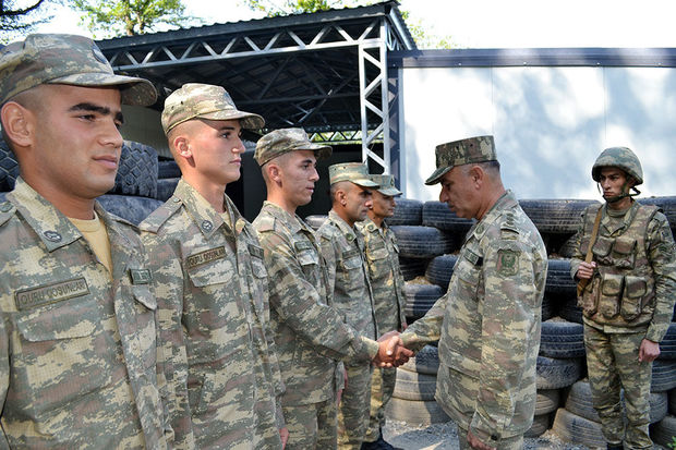MN: “Hərbi qulluqçularımızın mənəvi-psixoloji vəziyyəti yüksək səviyyədədir” - FOTO