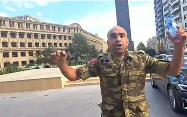 “Nazirlik qarşısında aksiya keçirən şəxs müharibə iştirakçısı deyil” - Açıqlama