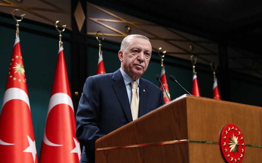 Ərdoğan Qarabağdakı son vəziyyətdən danışıb