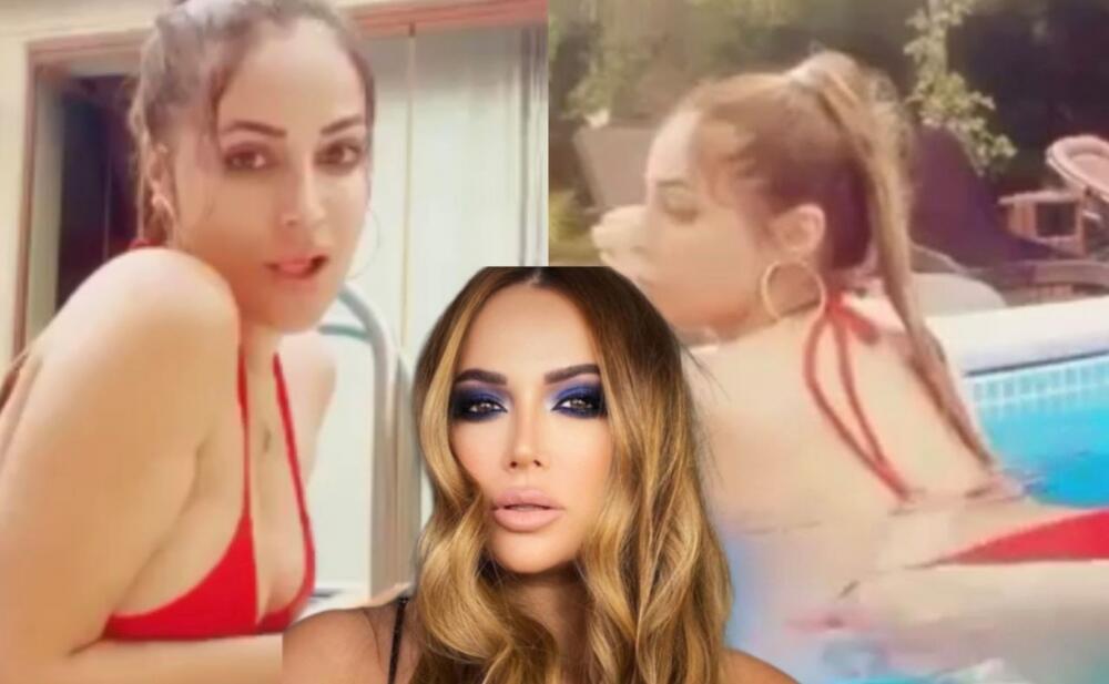 Nigarı bikinili VİDEO paylaşmağa peşman etdilər - Silinən görüntülər