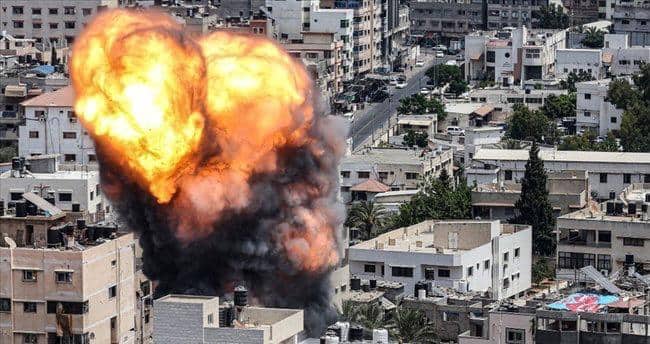 İsrail ordusu Qəzzaya hücum etdi:  7 ÖLÜ 