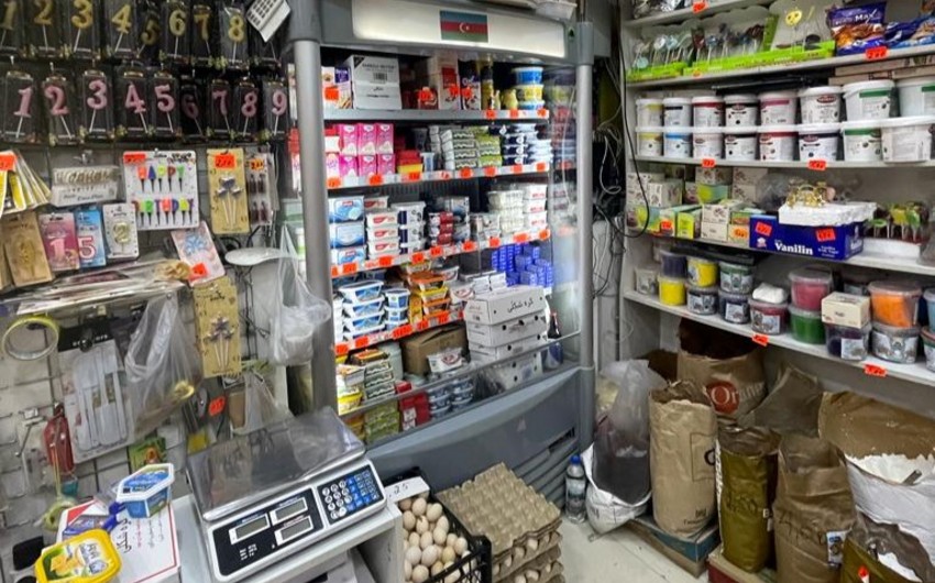 Bakıda fəaliyyət göstərən mağazada nöqsanlar aşkarlanıb