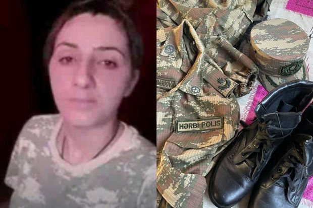 Özünü hərbi polis kimi təqdim edən qadın barəsində protokol tərtib edildi - FOTO