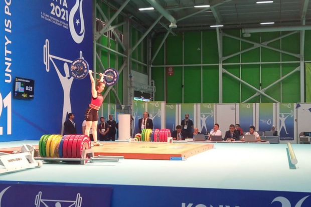 Azərbaycan İslamiadada ağırlıqqaldırma növündə ilk medalını qazanıb - FOTO