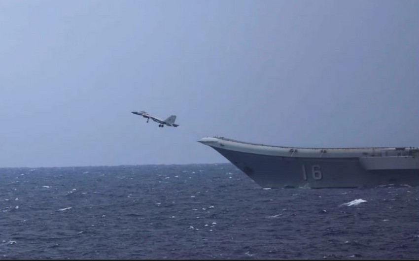 Tayvan yaxınlığında Çinin hərbi təyyarələri və gəmiləri qeydə alınıb