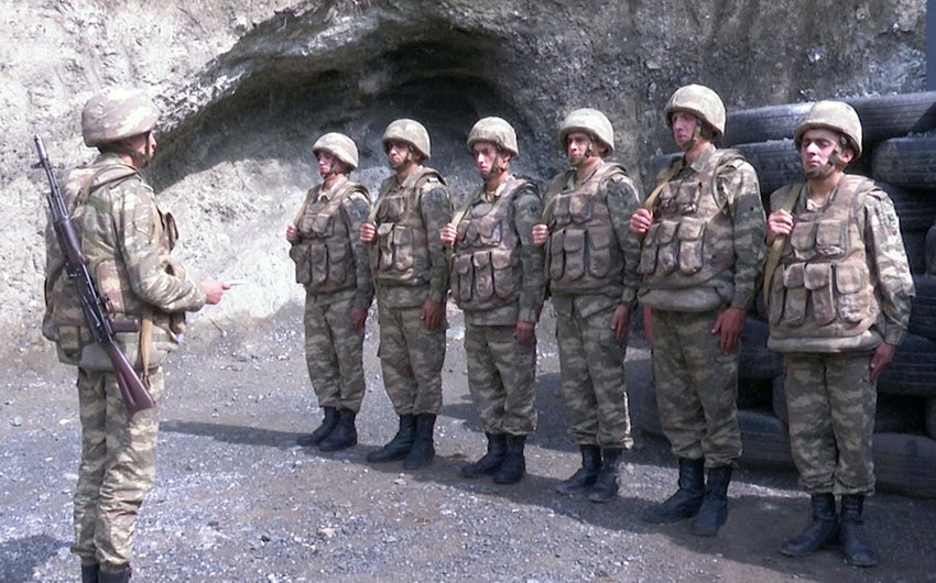 Azad olunmuş ərazilərdə döyüş növbətçiliyi yüksək səviyyədə təşkil edilir