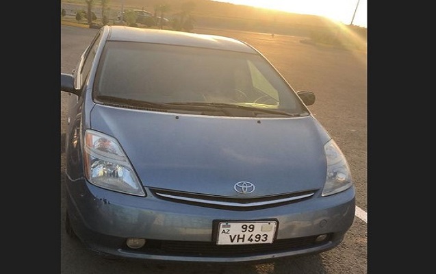 Narkotik çəkib maşın sürdü - Foto