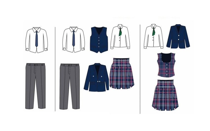 Yeni məktəbli formalarının qiymətləri müəyyənləşib və satışına başlanılıb