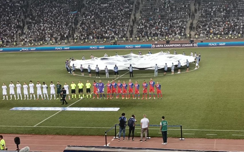 Bakıda 5 ildən sonra Çempionlar Liqasının himni səslənib