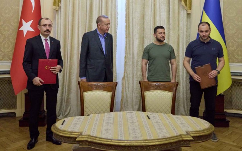 Ukrayna-Türkiyə bərpa məsələləri üzrə birgə işçi qrupu yaradacaq