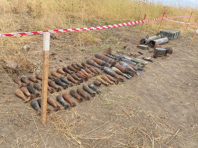 Azad edilən ərazilərdə daha 379 mina aşkarlandı