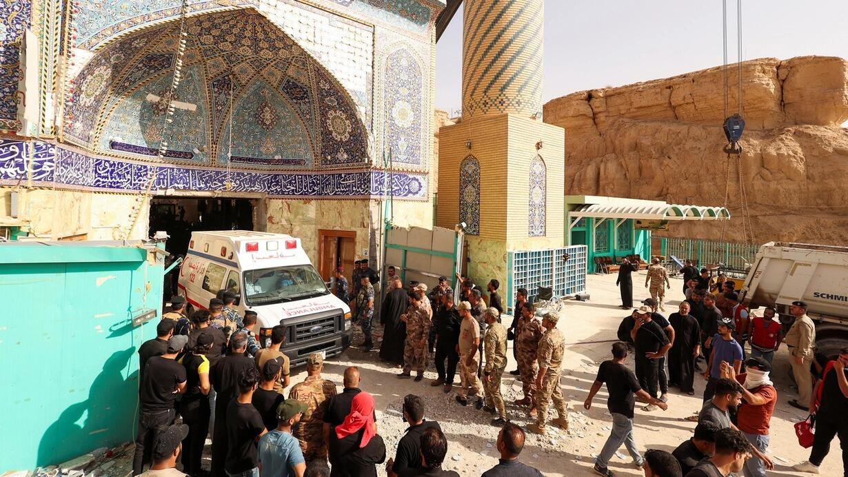 Kərbəlada DƏHŞƏT: Ziyarətgah uçdu, ölənlər və yaralılar var