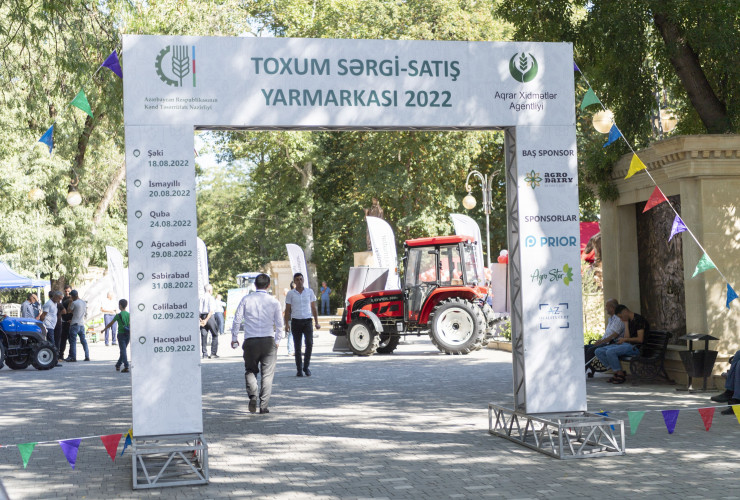 Quba rayonunda toxum sərgi-satış yarmarkası keçirilib