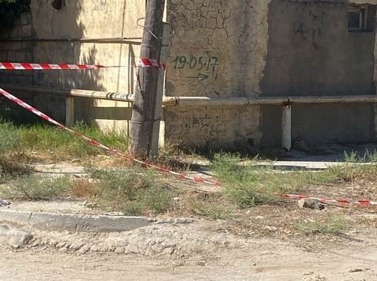 Ailəsini qorxudan kişi qumbaraları Qarabağdan gətiribmiş - Foto