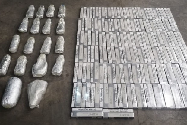 Sərhəddə İran vətəndaşından 15 kq narkotik götürülüb - FOTO