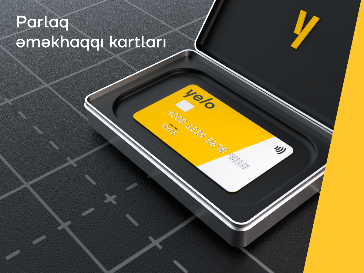 Yelo Bank-dan sahibkarlar üçün parlaq əməkhaqqı kartları