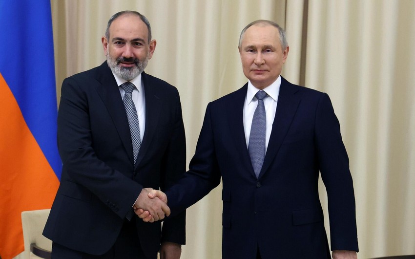 Putin və Paşinyan üçtərəfli bəyanatların icrasını müzakirə edib - YENİLƏNİB