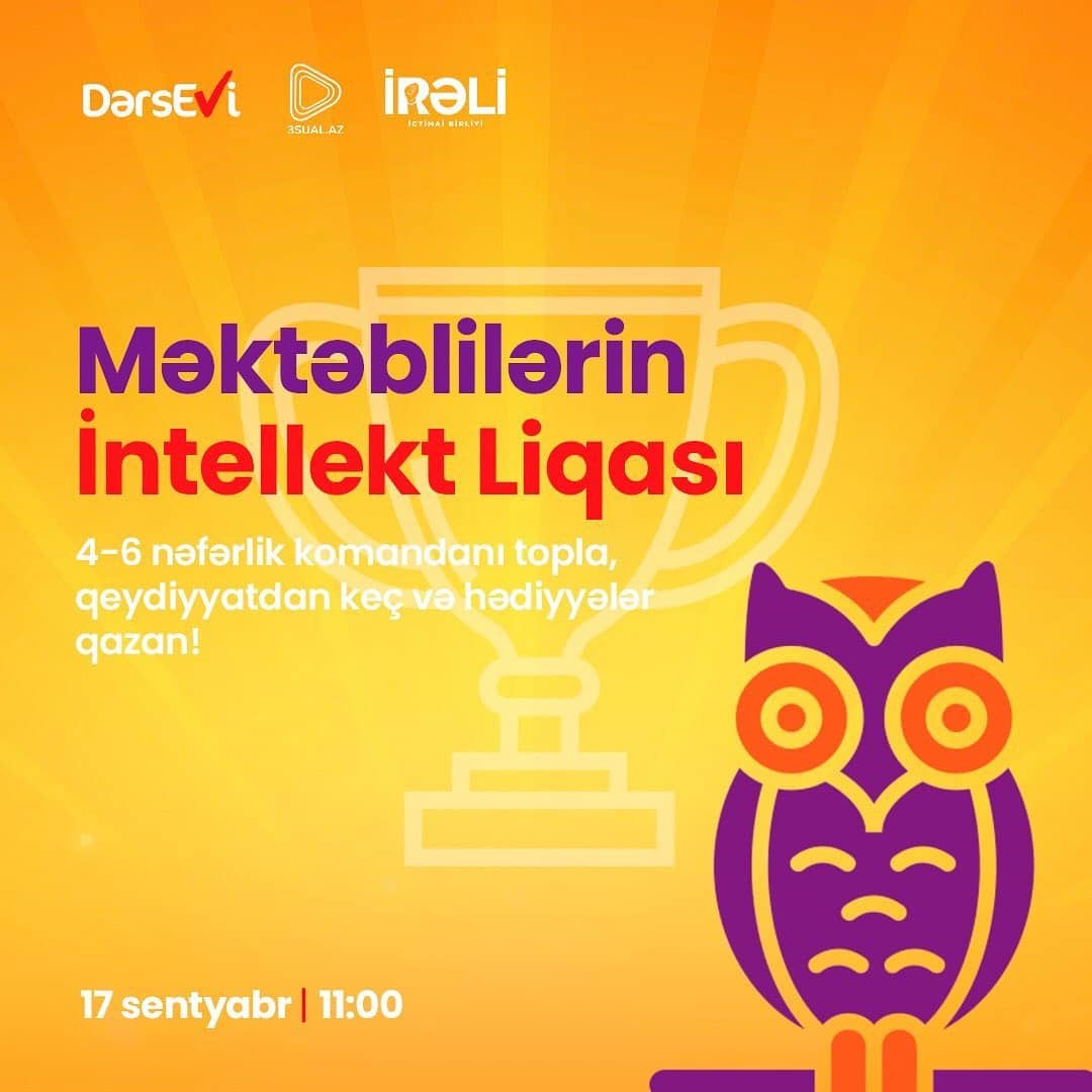 Məktəblilərin intellekt liqasına start verilir