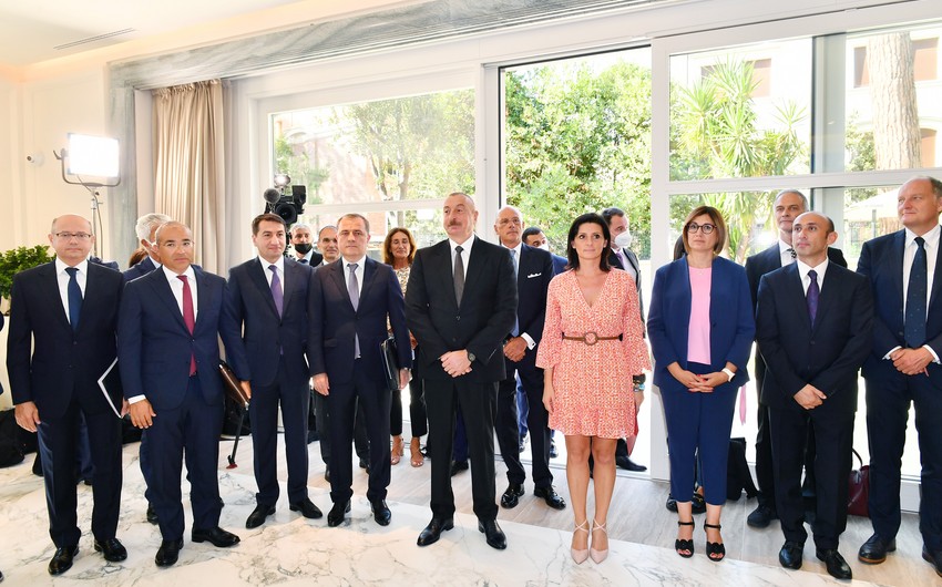 Romada İtaliya-Azərbaycan Universitetinin yaradılması ilə əlaqədar imzalanmış sənədlərin mübadiləsi mərasimi keçirilib - YENİLƏNİB