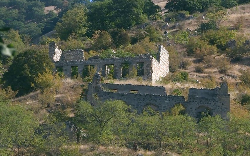 Müdafiə Nazirliyi Sus kəndindən yeni videogörüntülər yayıb