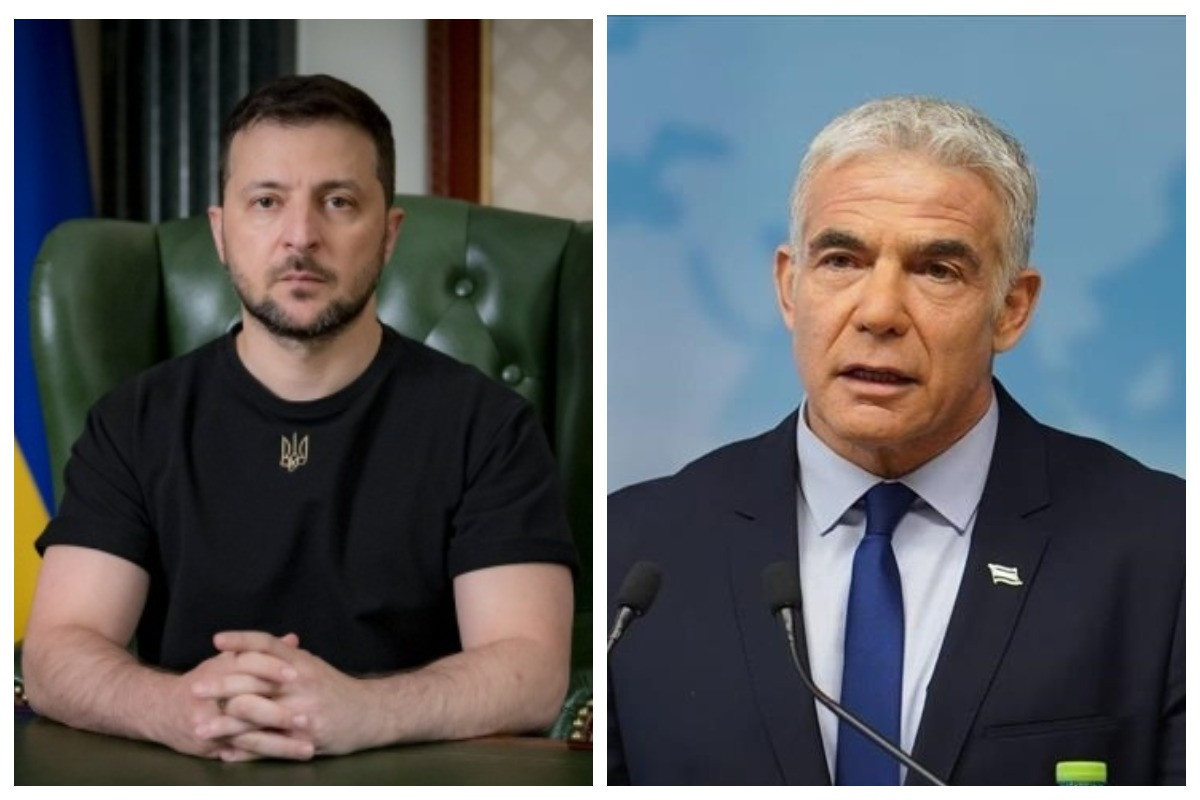 Zelenski İsrail Baş naziri ilə telefonla danışıb