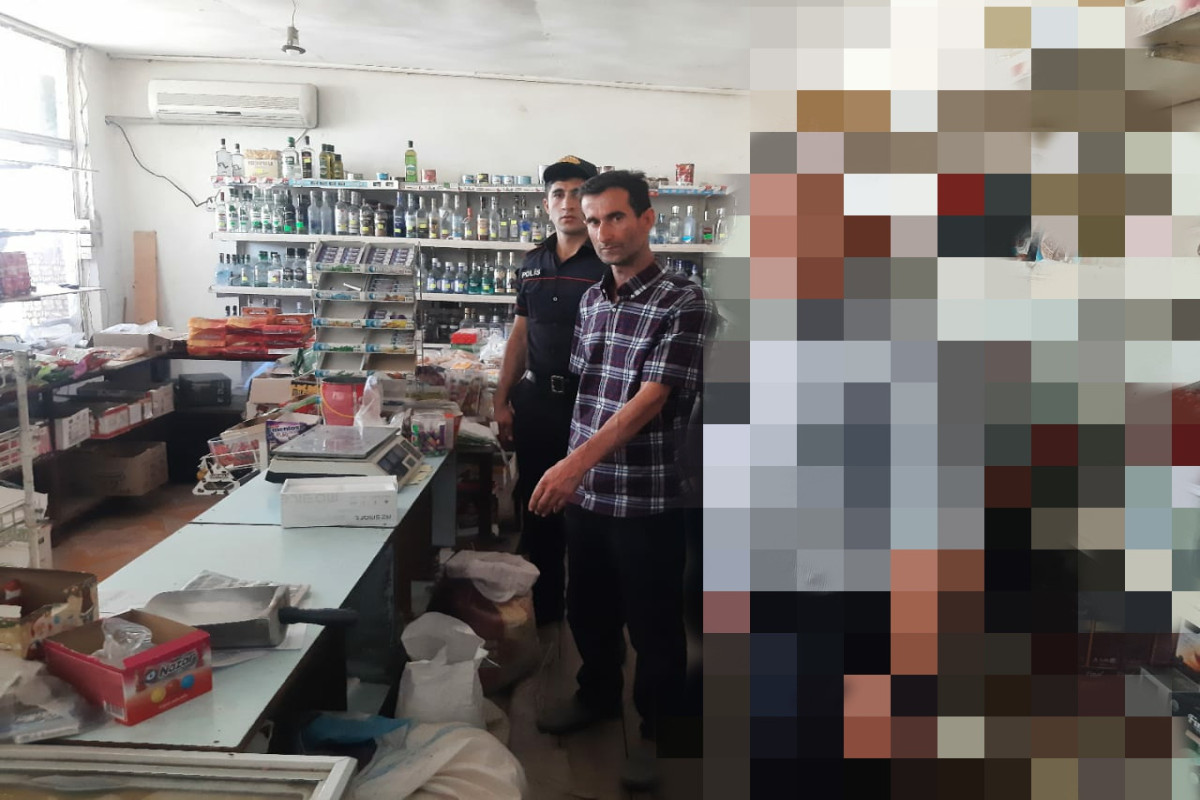 Şəkidə mağazalardan 9 min manatlıq oğurluq edən şəxs tutulub