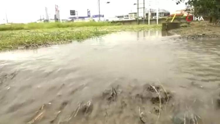 Güclü yağışlar Yaponiyada həyatı iflic edir