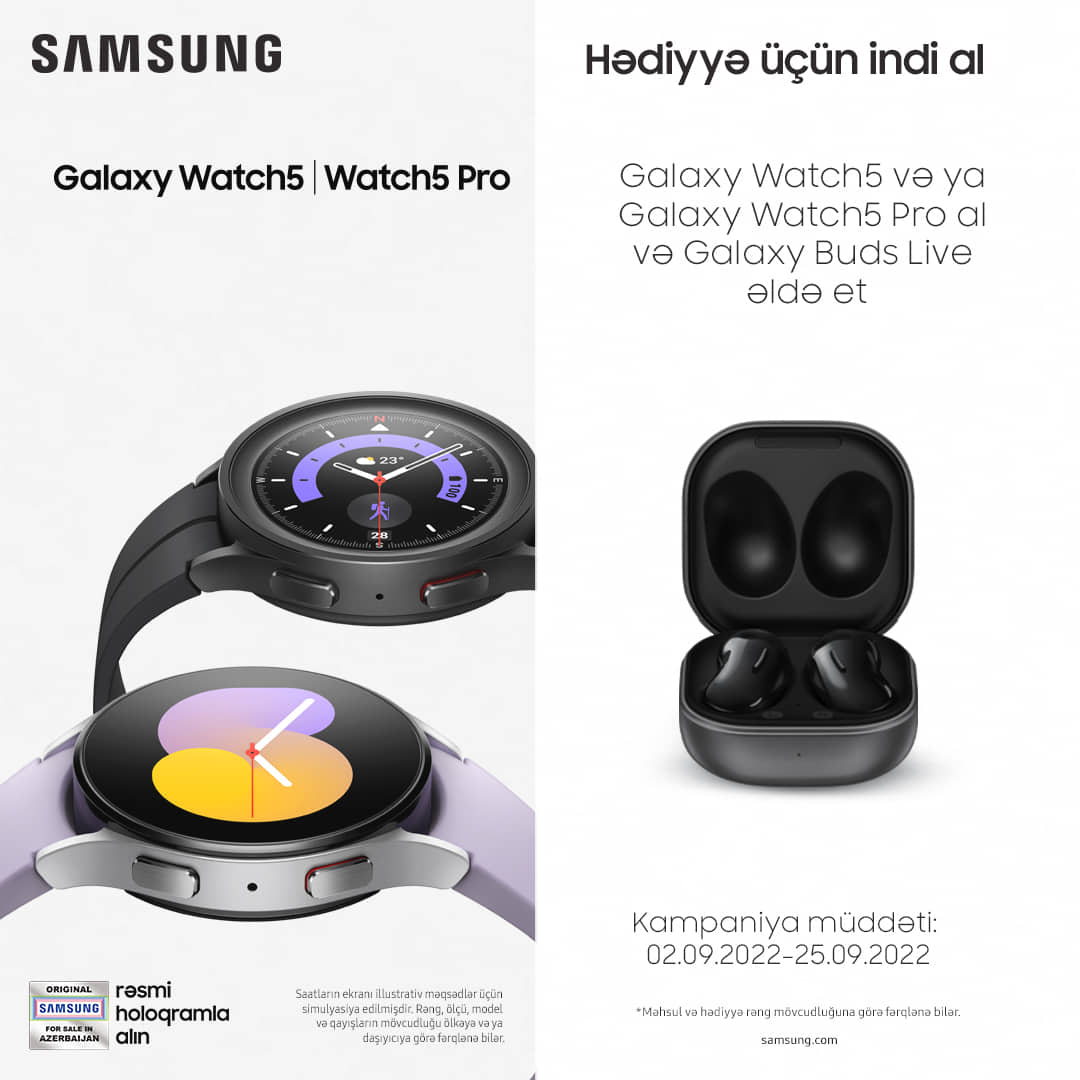 Путь к здоровью лежит через умные часы: Samsung Galaxy Watch5 и Galaxy Watch5 Pro – уже в продаже!