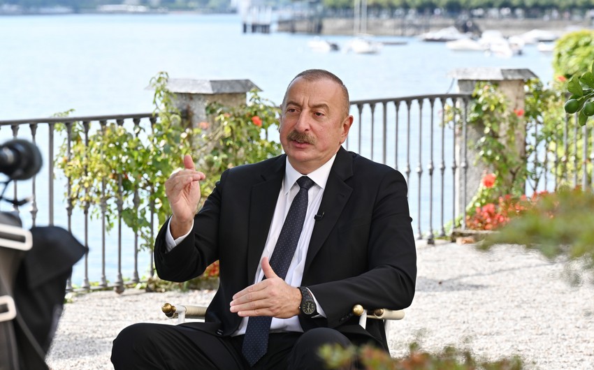 Prezident İlham Əliyev: 