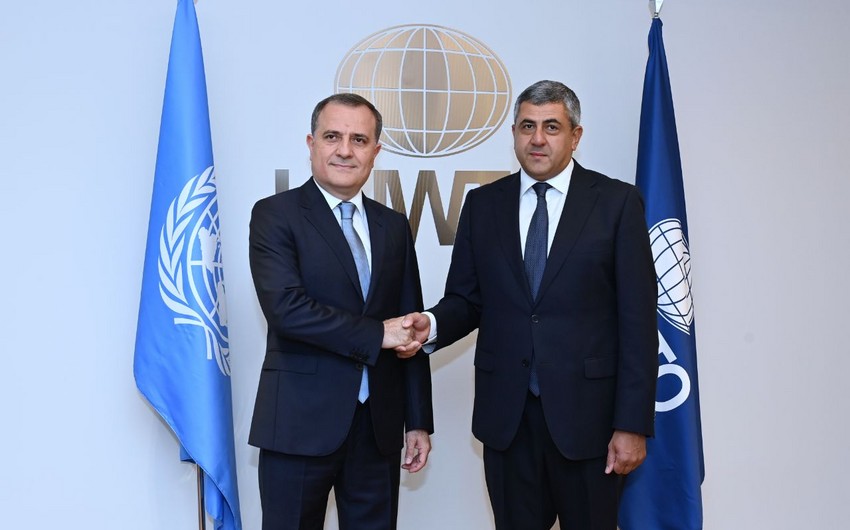 Ceyhun Bayramov ÜTT-nin Baş katibi ilə görüşüb