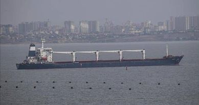 “Taxıl dəhlizi”ndən 105 gəmi, 2,5 milyon ton taxıl keçib