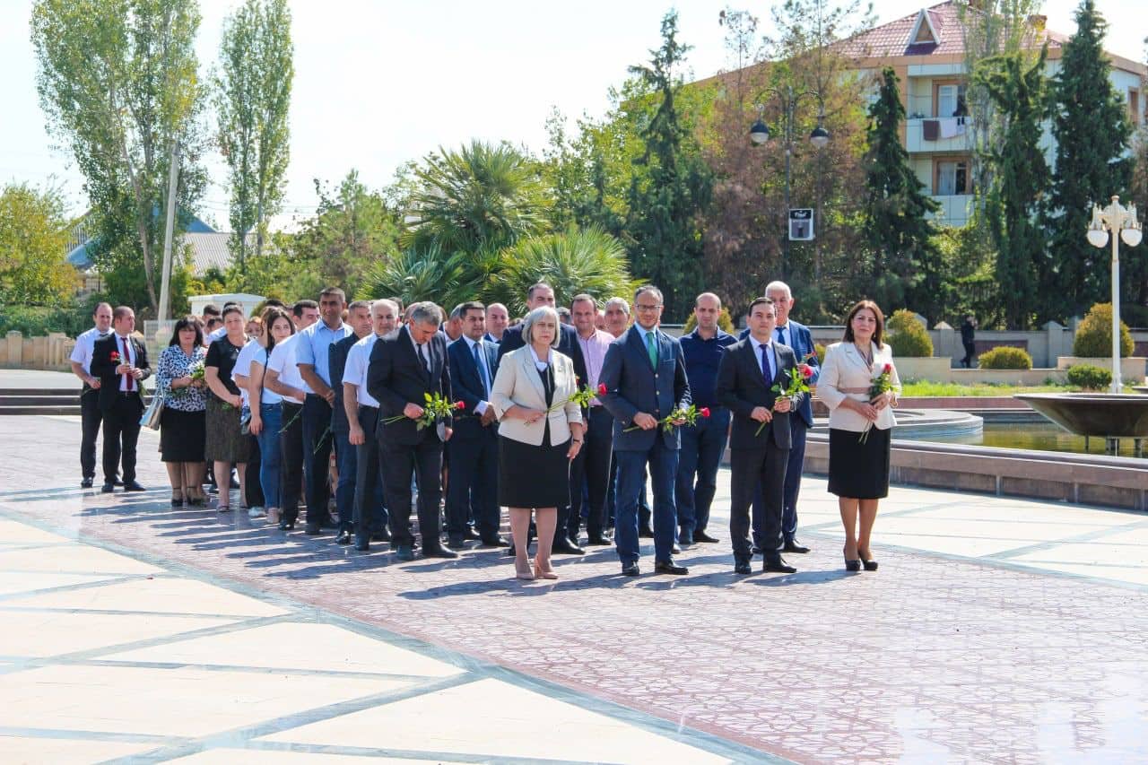 Yeni Azərbaycan Partiyası Ucar rayon təşkilatının yaranmasının 29-cu ildönümü qeyd olunub