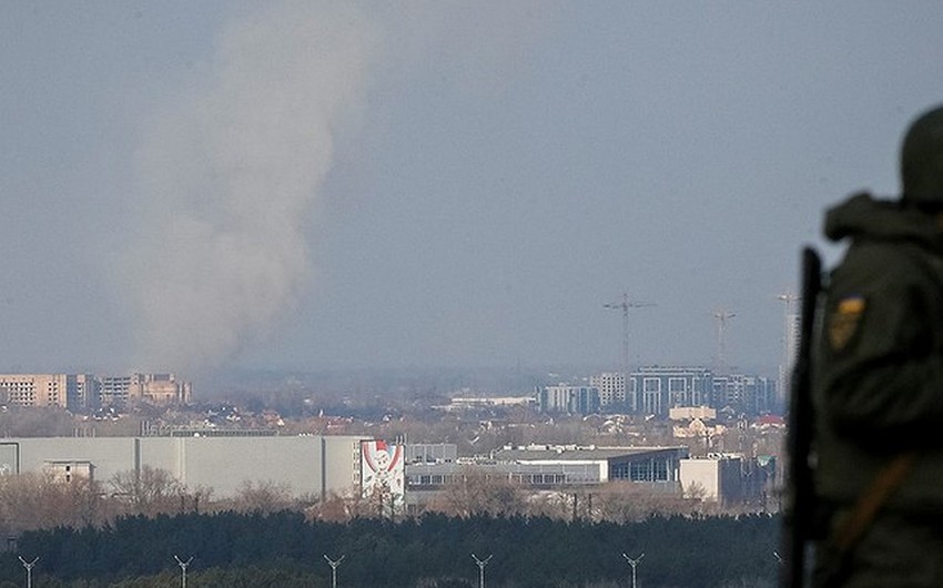 Ukraynanın Berdyansk şəhərində partlayış olub