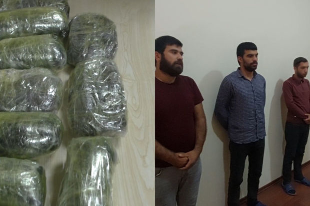 Gəncədə 10 kiloqramdan çox narkotik dövriyyədən çıxarılıb - FOTO