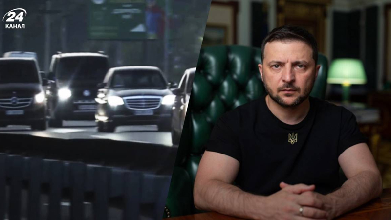 Zelenskinin maşını qəzaya düşdü - Prezidentin sözçüsündən açıqlama