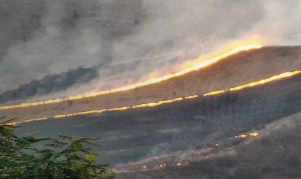 Ermənilər Qarabağda yanğın törədib - FOTO